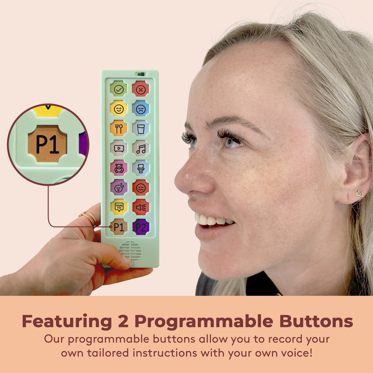 Aac Instruments AAC Communication Device For Speech Therapy & Non Verbal Autism – LoveHugs