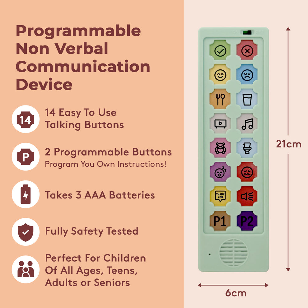 Script Talk Device Cvs AAC Communication Device For Speech Therapy & Non Verbal Autism – LoveHugs