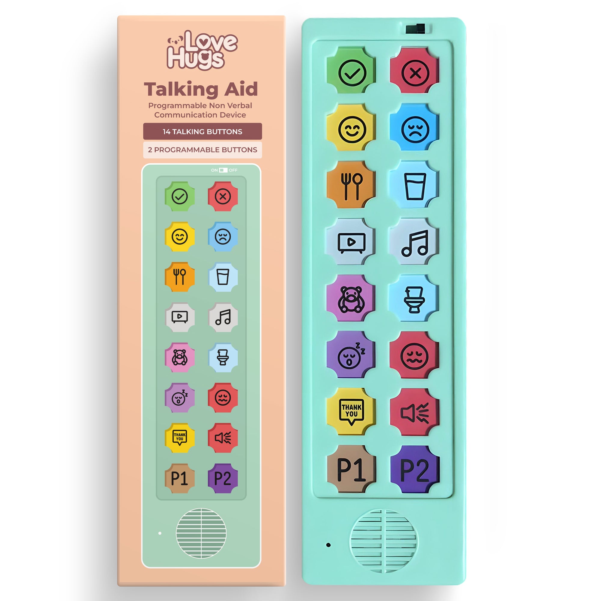 AAC Communication Device For Speech Therapy & Non Verbal Autism – LoveHugs